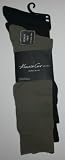 Kenneth Cole Men's Rayon Blend Dress Socks 4 Pair - One Size - Khaki/Cafe/Navy/Black