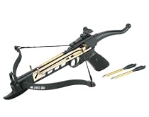 80 lbs Cobra Self-cocking Crossbow Pistol Cross Bow 15 Arrows