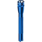 Maglite Mini Incandescent 2-Cell AA Flashlight with Holster, Blue