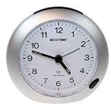 Maxitime Funkwecker analog mit Beleuchtung 0950510