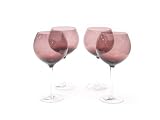 Certified International Amethest 28-ounce Red Wine ,Set of 4