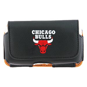 Official Licensed NBA - Chicago Bulls Universal Horizontal Pouch for Nextel / Motorola iDEN Clutch i465