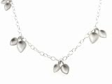 Double Lotus Dish Chain in Sterling Silver 45 by Me & Ro