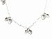 Double Lotus Dish Chain in Sterling Silver 45 by Me & Ro
