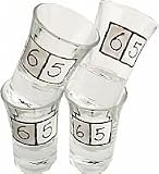 Review Dreamair  / 65th Birthday Gift Set of 4 Shot Glasses(sq)