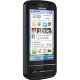 Nokia C6 Smartphone - Wi-Fi - Slider - Black. NOKIA C6-00 BLK TOUCH QWERTY 2GB MSD 5MP GPS 3G UNLOCKED GSM CELL. Symbian OS 9.4 - 2 GB - microSD - 3.2' LCD 640 x 360 - 5 Megapixel Camera - Quad Band - Yes - Bluetooth - USB - 11 Hour Talk Time