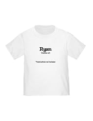 Personalized Ryan Version 10 Baby Infant Toddler Kids Shirt Birthday and Christmas Collection