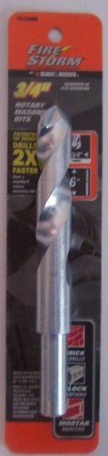 3/4 Rotary Masonry Bit Drills 2X Faster