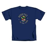 Addicted To The Cube - T-Shirt Blue (L)