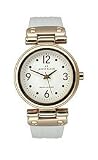 AK Anne Klein Lizard-embossed Leather White Dial Women's watch #10/9606RGWT