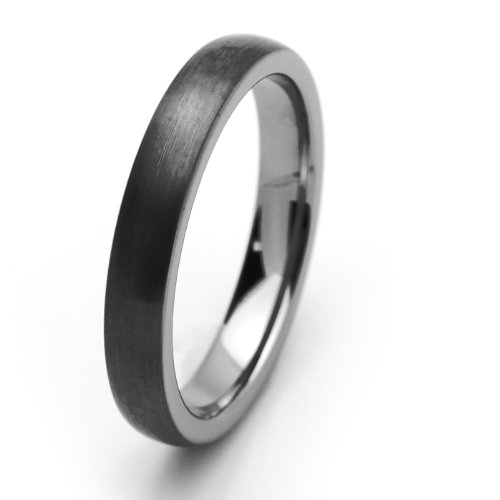 4MM Comfort Fit Tungsten Carbide Wedding Band Domed Classic Ring For Men & Women (5 to 15) Cobalt Free