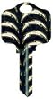 San Diego Chargers Kwikset KW1 House Key