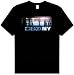 Search : CSI NY NEW YORK SUBWAY Cop Show Drama Black Adult T-shirt