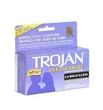 Trojan Her Pleasure Condoms Quantity Box of 12 Trojan Her Pleasure Condoms Quantity Box of 12