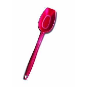 Kaiser Bakeware KaiserFlex Red Silicone 13-1 2-Inch Gravy Spoon by 