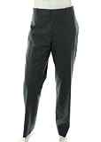 INC International Concepts Solid Navy Flat Front Dress Pants, Size 36X34