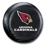 Cards NFL Tire Cover-Black