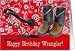 Cowboy Boots & Spurs, Happy Birthday Wrangler Card