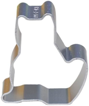 Wocuz Baking Cookie Cutter Aluminum Cat Shape Cutter Cut Outs Mold for Party 10 Pcs