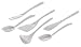 Set of 6 Melamine Mini-Utensils, white