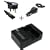 ABC Products battery charger BC-70 BC70 home and car for Fuji Fujifilm NP-70 NP70 Finepix digital camera F20, F40fd, F40 fd, F45fd, F45 fd, F47fd, F47 fd etc
