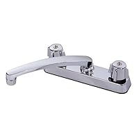 Mueller 122-506 6in Chr Ls Kitchen Faucet