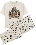 Basset Hound Dog Breed Lounge Wear Set