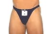 Men's Tuxedo Thong. One Size in Black or Red.