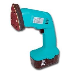 (MCT10040) 18 Volt Cordless (Triangle Head) Detail Sander by Motor City Tools
