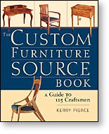 THE CUSTOM FURNITURE SOURCE BOOK BY KERRY PIERCE