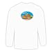 Long Sleeve T-shirt with pachyderm, India, elephant, animal, riding, Asia, monument, tourism, visitors Large White