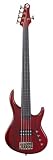 31GM9LFagsL. SL160  MTD Kingston Artist 5 String, Fretless with Lines, Transparent Cherry