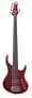 MTD Kingston Bass Guitar, Artist 5 String, Fretless with Lines, Transparent Cherry