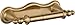 Delta Faucet Bathroom Accessories 75050-CZ Victorian Pivoting Toilet Paper Holder, Champagne Bronze