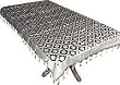 Tablecloth in Tissue Silk Handmade Home Decor from India