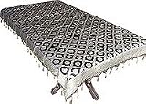 Linen Table Cloth in Tissue Silk Handmade Home Decor from India 44 x 72 