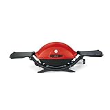 Weber Q 220 Portable Propane Gas Barbecue, Red