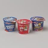 KELLOGG'S Froot Loops Breakfast Cereal, Single-Serve 1.5oz Cup, Six Cups/Box