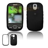 Premium Rubberized Black Snap-On Cover Hard Case Cell Phone Protector for S ....