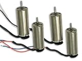 4 Replacement Main Drive Motors (Qty 4) for Micro Mosquito or Firefly RC Helicopters
