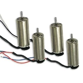 4 Replacement Main Drive Motors (Qty 4) for Micro Mosquito or Firefly RC Helicopters from Micro R/C