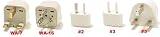CHINA PLUG ADAPTERS WA-7, WA-16, #2, #3, & #5