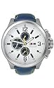 Tommy Hilfiger Men's Sport Leather Strap Watch #1790638