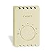 Cadet Bi-Metal Thermostat - Double Pole, 120/208/240 Volt, 22 Amp, Almond, Mo.