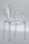 Louis Ghost Chair - Transparent Acrylic Chair