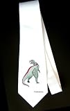 Party Decoration Necktie with rex, tyrannosaurus, dinosaur, reptile