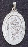 Saint Christopher Charm - XR516 - B000AUHFQ2