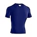 Under Armour Men's Heatgear Sonic Compression T-Shirt, Royal Blue/White, 2XL