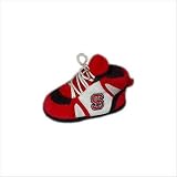 North Carolina State Wolfpack Baby Slipper in Red / White / Black