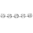 Clear Gem Refined Glamour Belly Chain